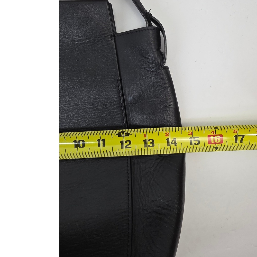 Everlane Form Bag Black Italian Leather Crossbody Shoulder Bag Made in Italy - Picture 7 of 8